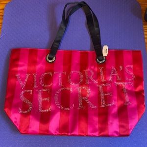 Victoria’s Secret rhinestone tote bag NWT